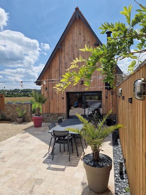 Chalet Industriel Avec Filet Et Spa 索里尼 外观 照片