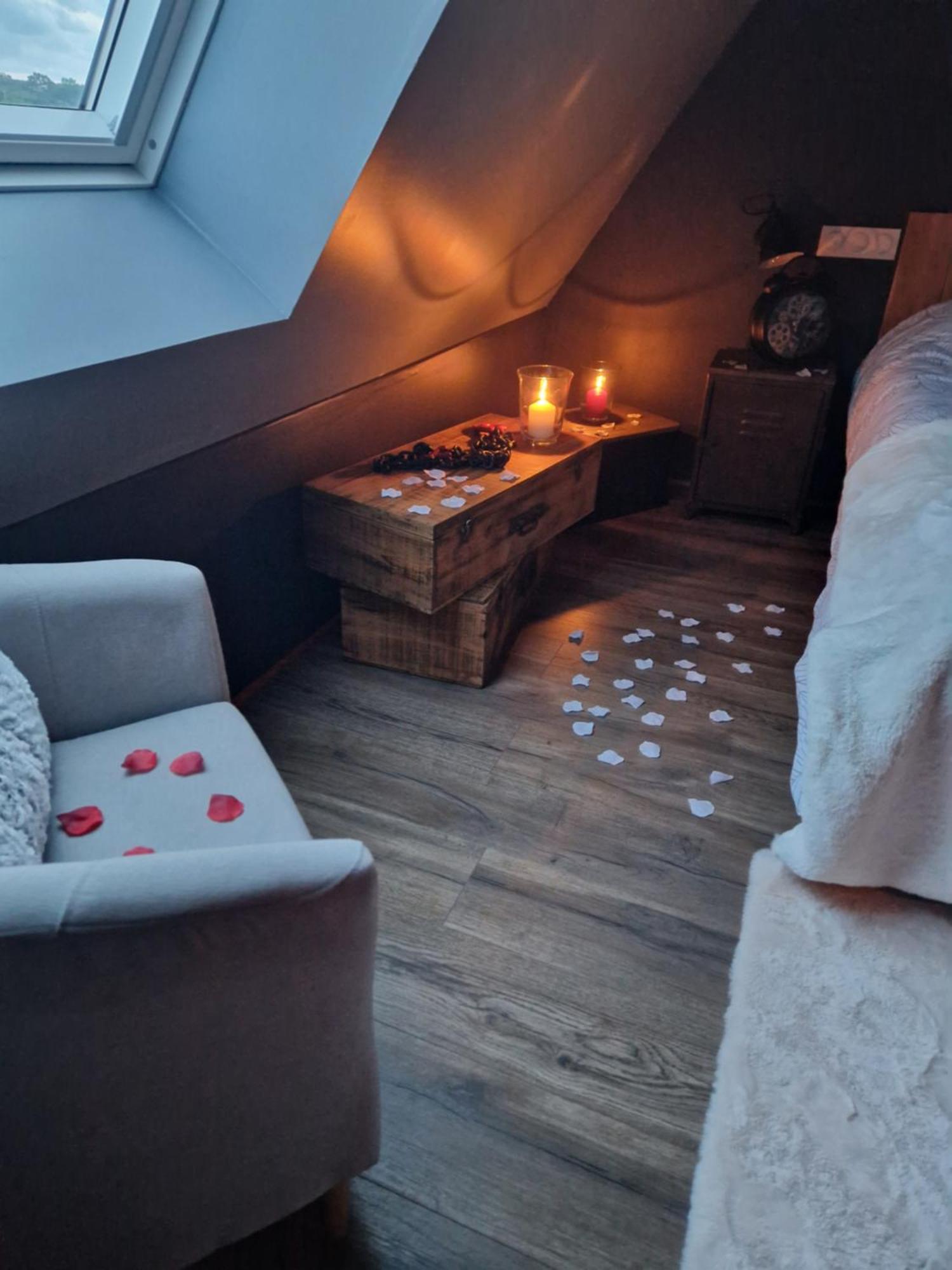 Chalet Industriel Avec Filet Et Spa 索里尼 外观 照片
